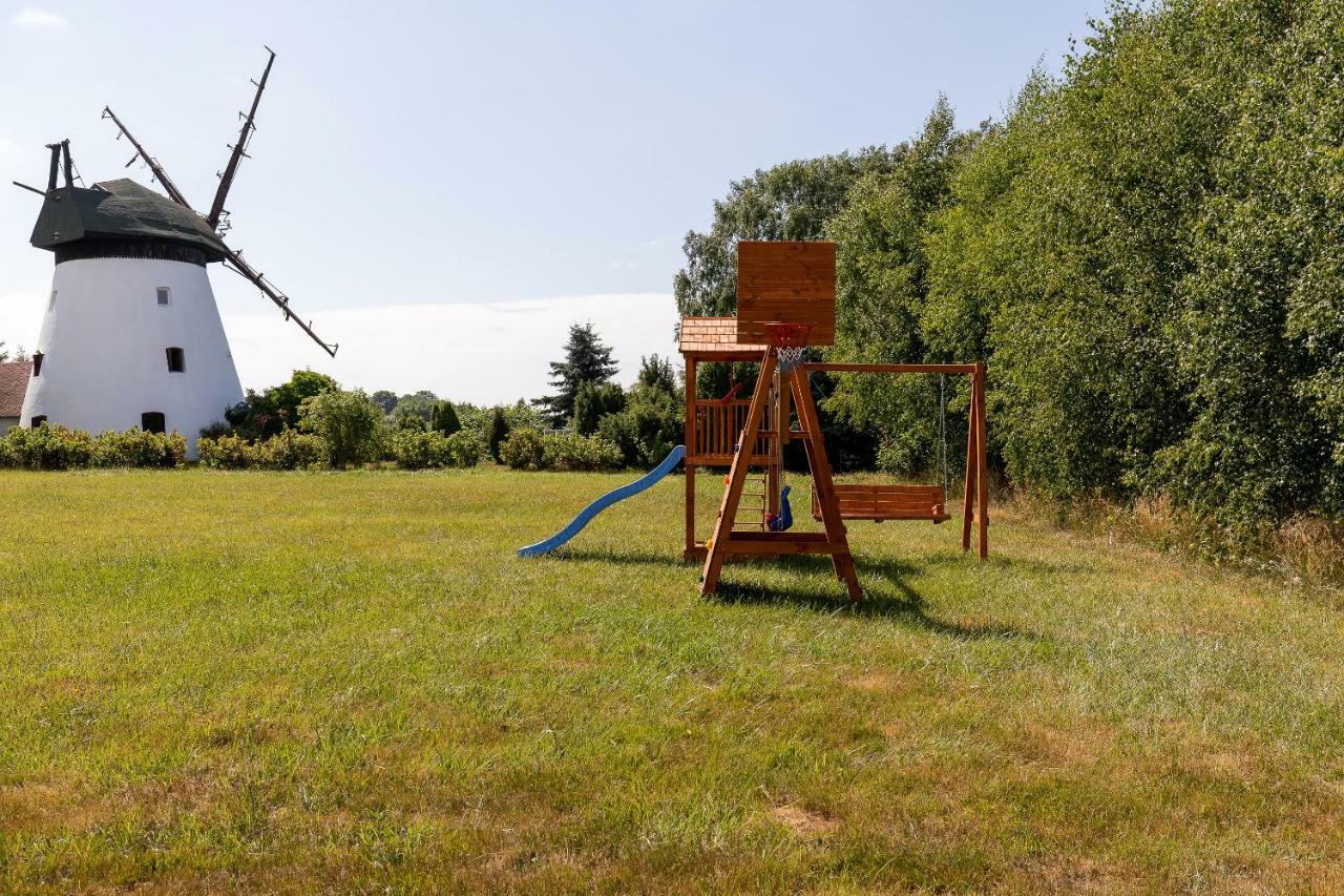 Windmill Vacation Home In Ledzin Near Baltic Sea Niechorze Dış mekan fotoğraf